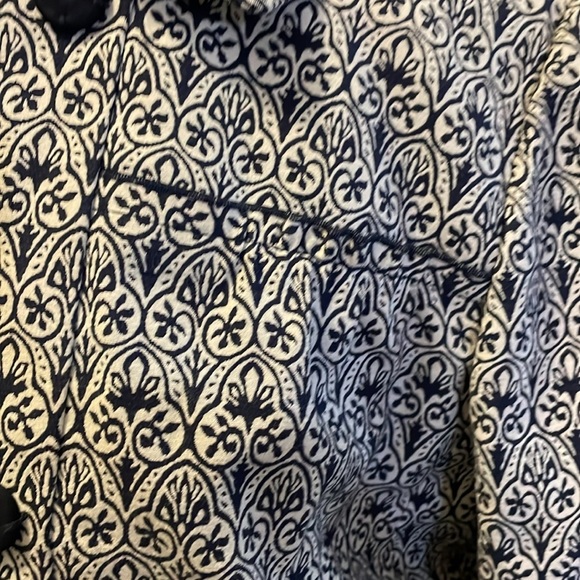 Tory Burch Heidi Jacquard Jacket Blazer 3/4 Sleeve Size - 8 - Picture 5 of 8